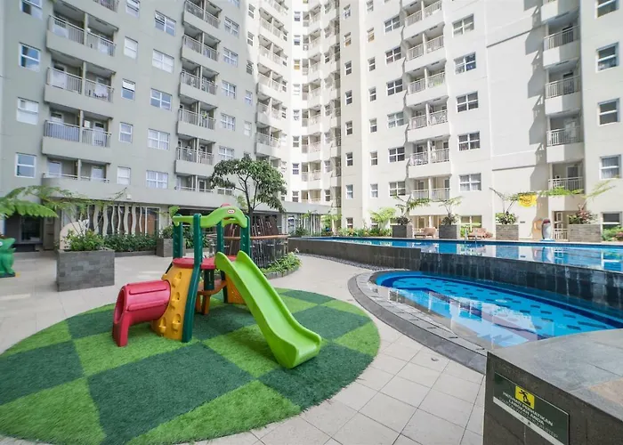 Apartemen 38 m² dengan 2 kamar tidur dan 1 kamar mandi pribadi di Ciumbuleuit